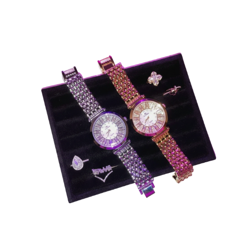 Gold Stainless Steel Lady Watch 36mm – Elegant Women’s Wrist Watch UAE