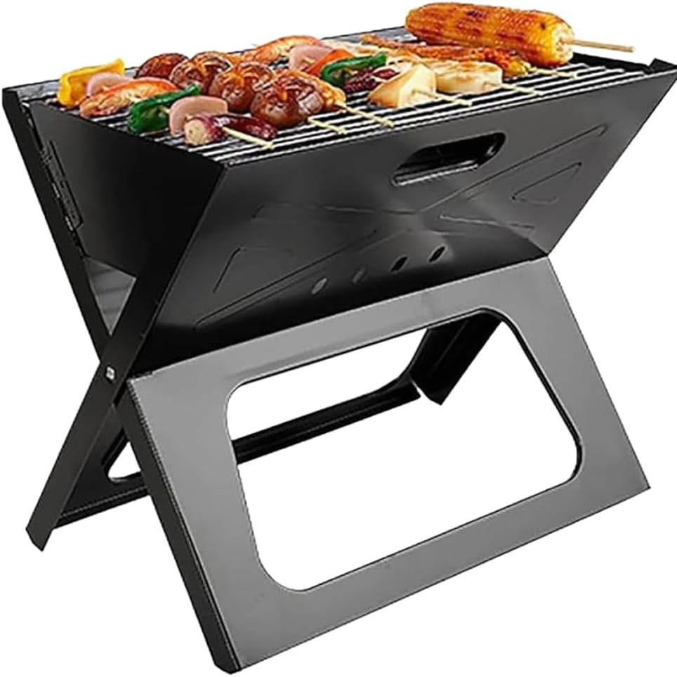 Foldable Charcoal Grill, Portable BBQ Barbecue Grill