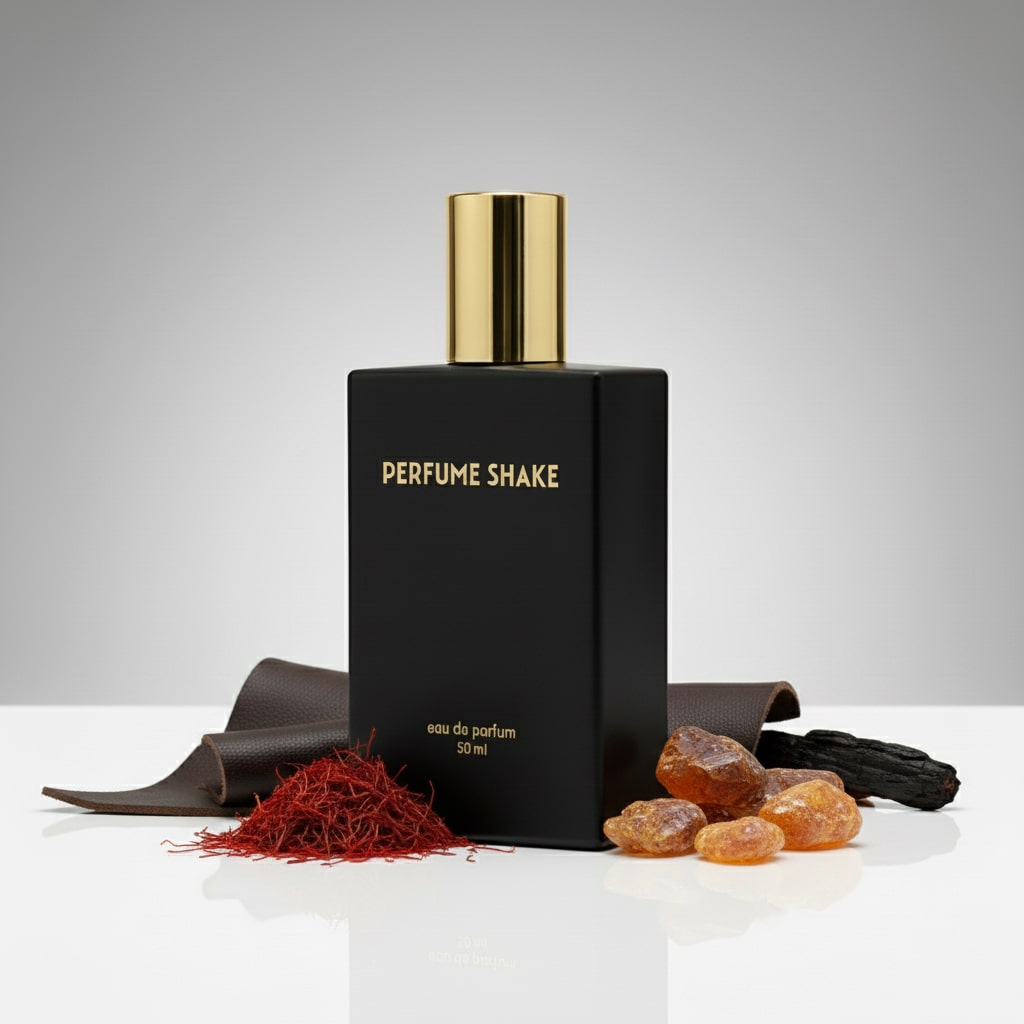 Black Perfume SHAKE 473 long-lasting leather and aromatic woody fragrance for unisex in UAE