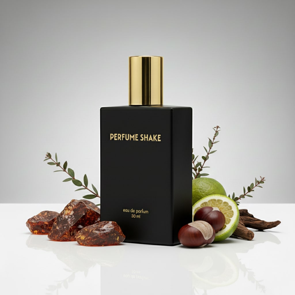 Black Perfume Shake 332 aromatic & woody notes for men in UAE