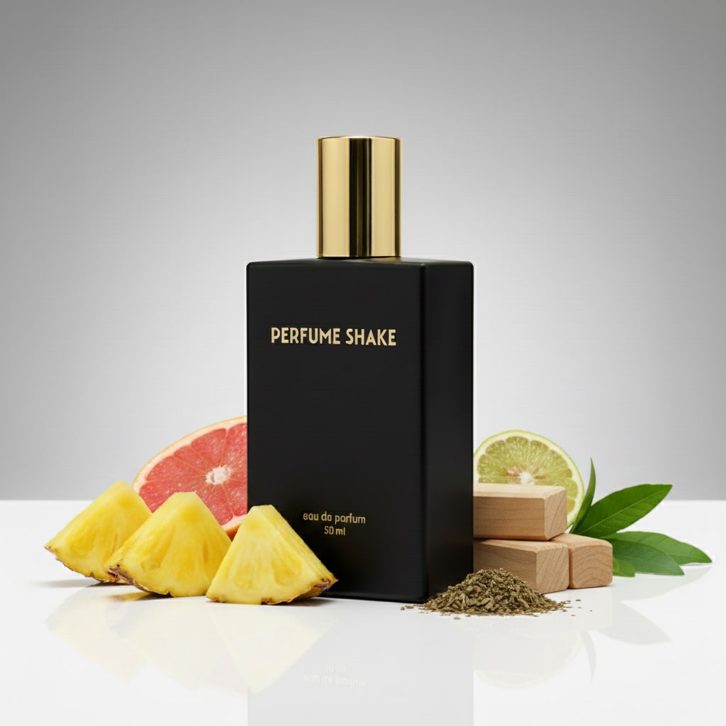 Black Perfume SHAKE 472 long lasting fresh citrusy and woody fragrance for men in UAE