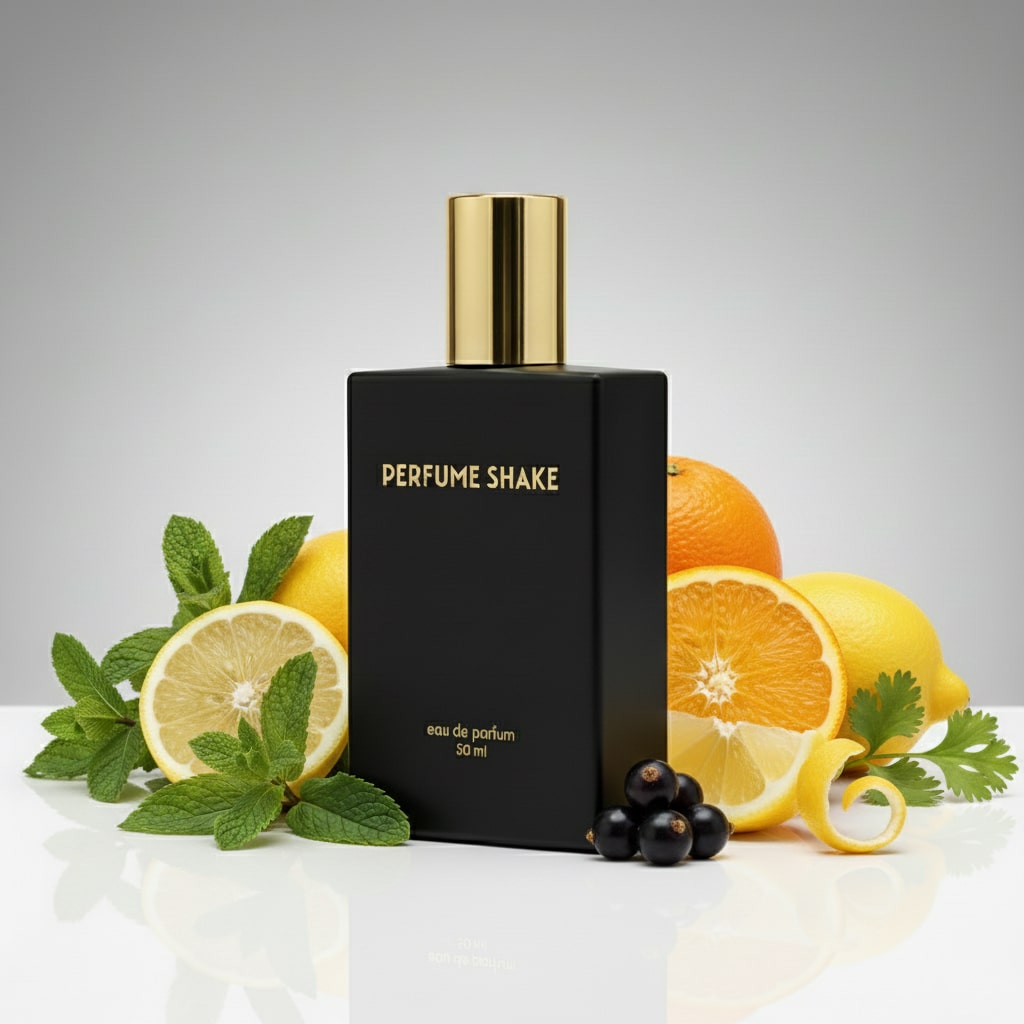 Black Perfume Shake 405 with fresh aquatic, citrus and woody notes for men in UAE