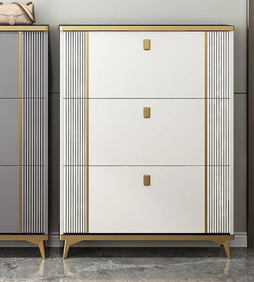 Italian-style luxury ultra-thin shoe cabinet