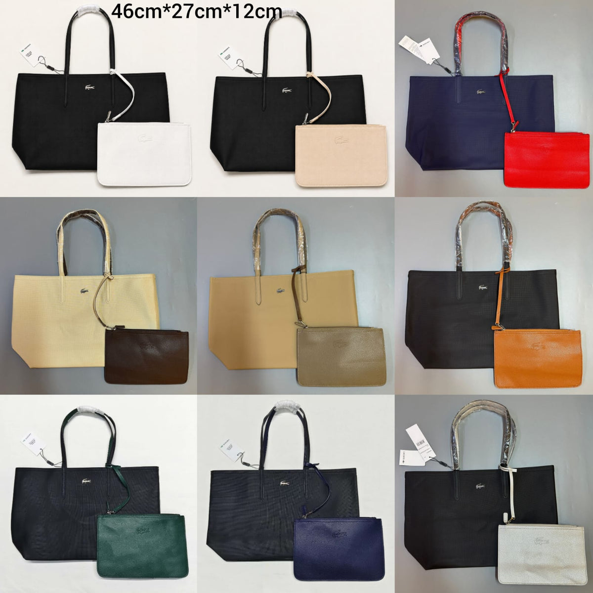 Anna reversible Tote Bag With Pouch