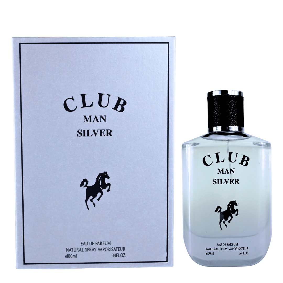 Club Man Silver Eau de Parfum – Masculine & Elegant Scent