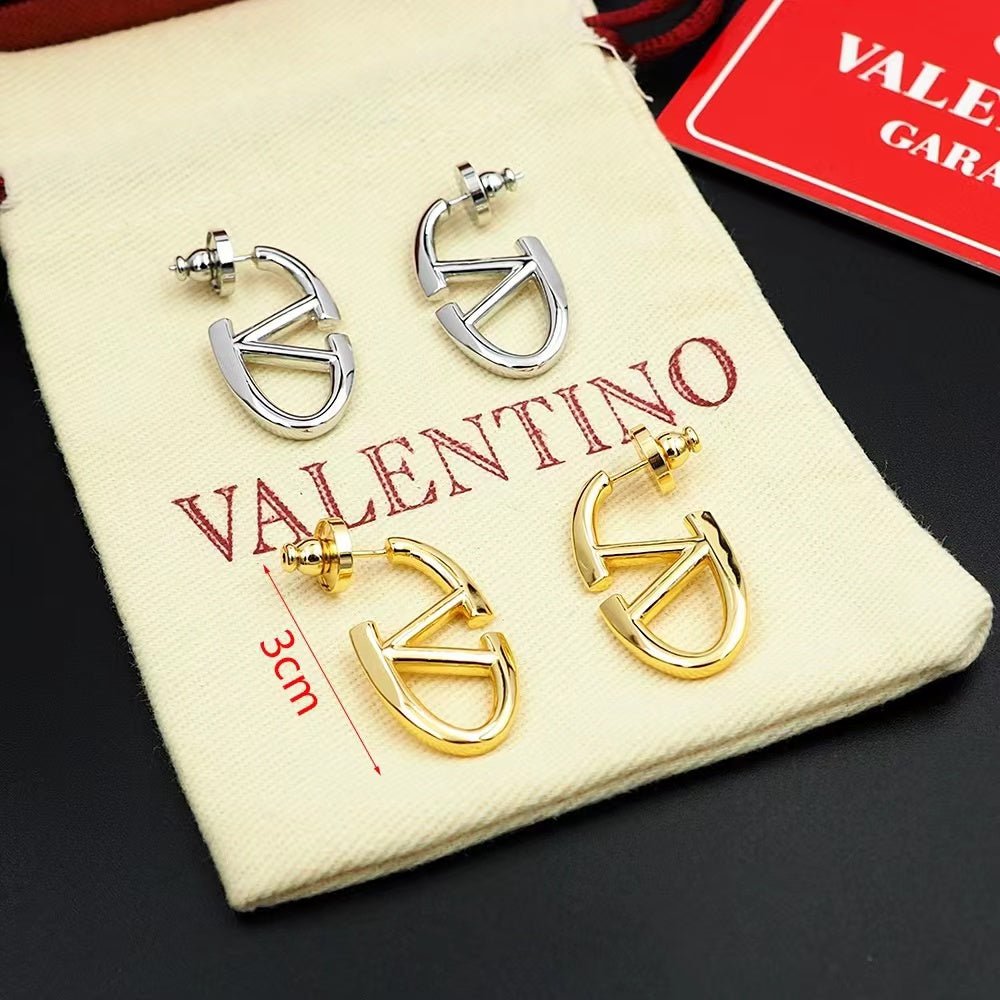 Garavani VLOGO Signature Bold Edition Earrings - Saadstore