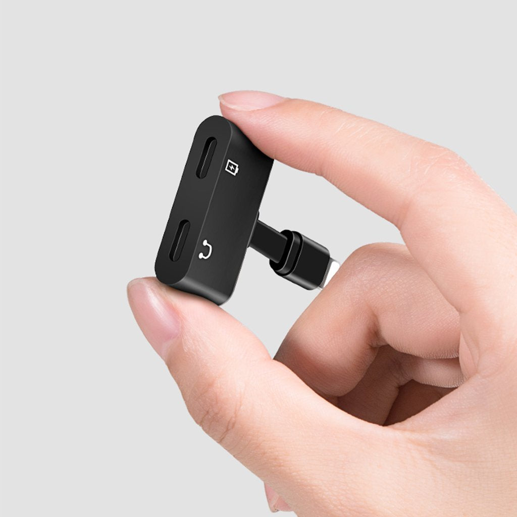 2 In 1 Lightning Adapter Converter