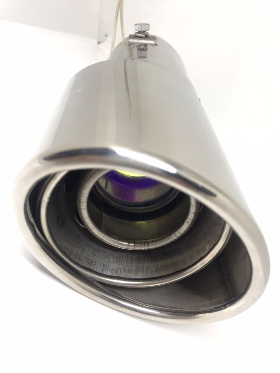 Exhaust Muffler Pipe with light