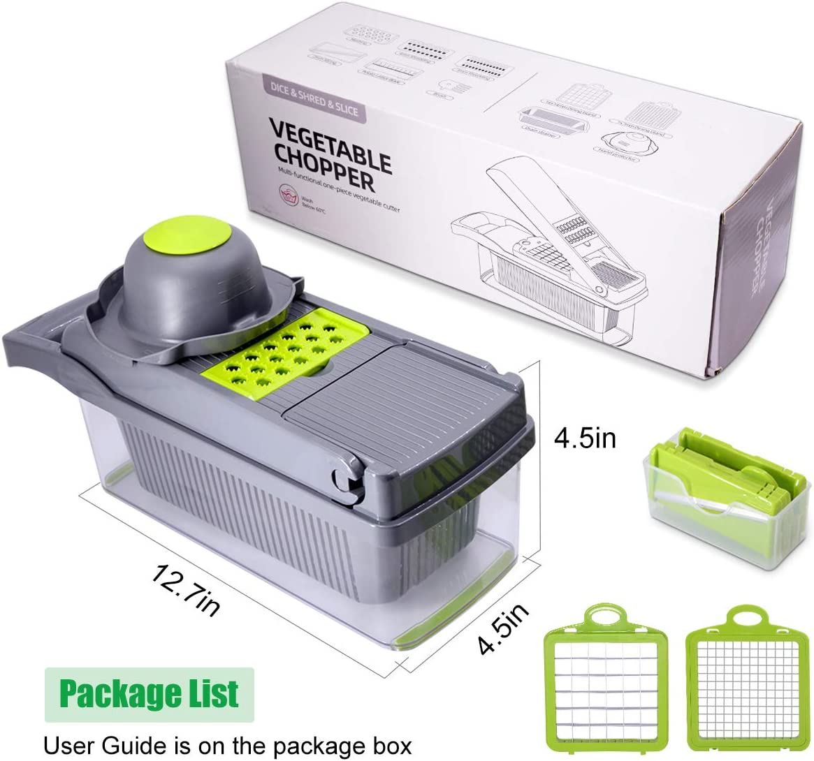 Best Multi-functional Vegetable Chopper & Food Processor - 7 Blades, BPA-Free, Easy Clean | UAE Kitchen Essential