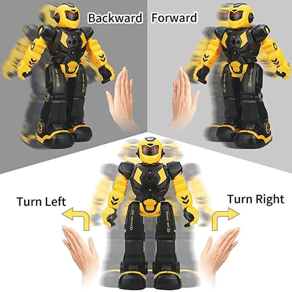 Gesture Sensor Programmable Robot with Infrared Controller