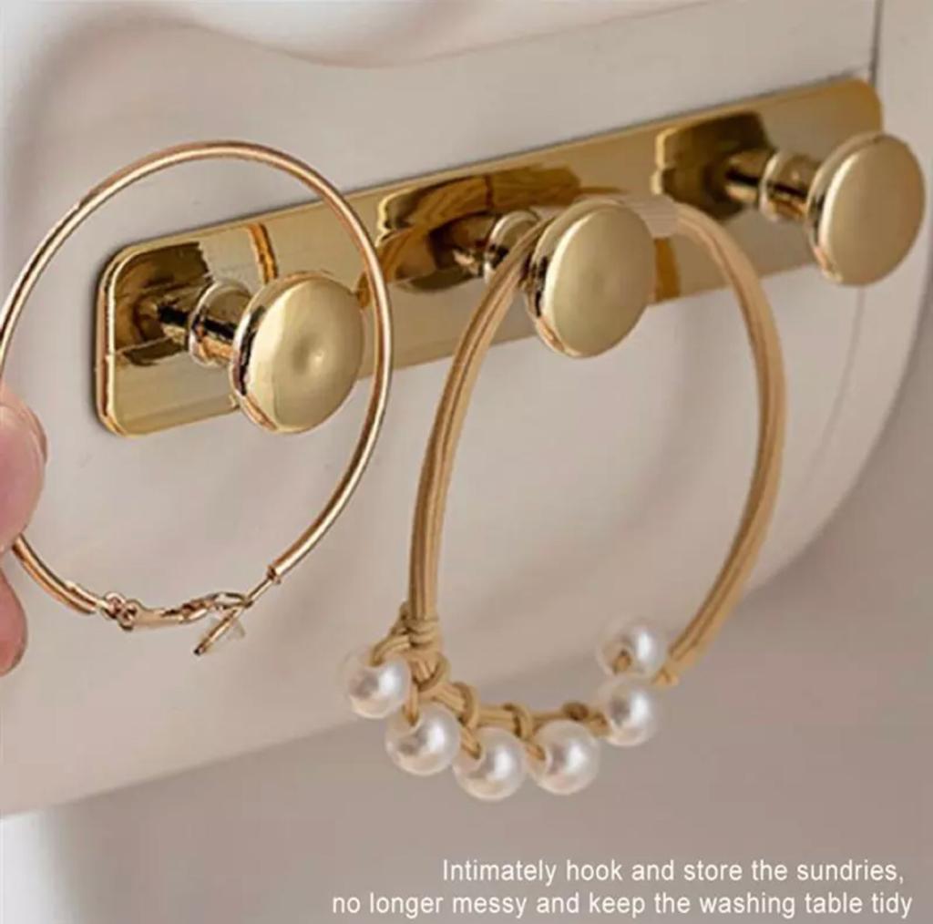 Wall Mount Toilet Roll Paper Organizer