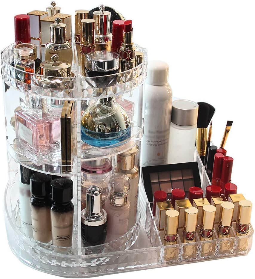 360° Rotating Multi-Function Cosmetic Organizer UAE | Buy Makeup Storage Online Dubai