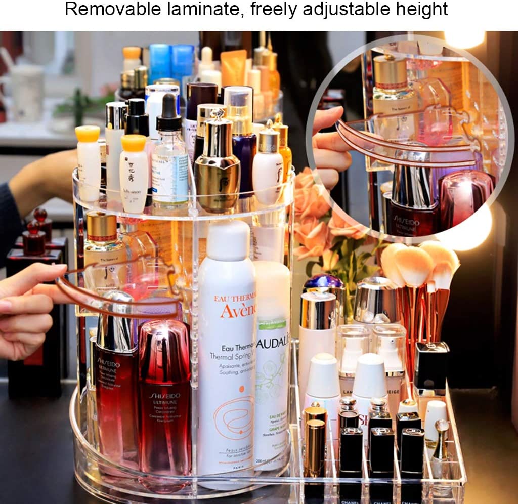 360° Rotating Multi-Function Cosmetic Organizer UAE | Buy Makeup Storage Online Dubai