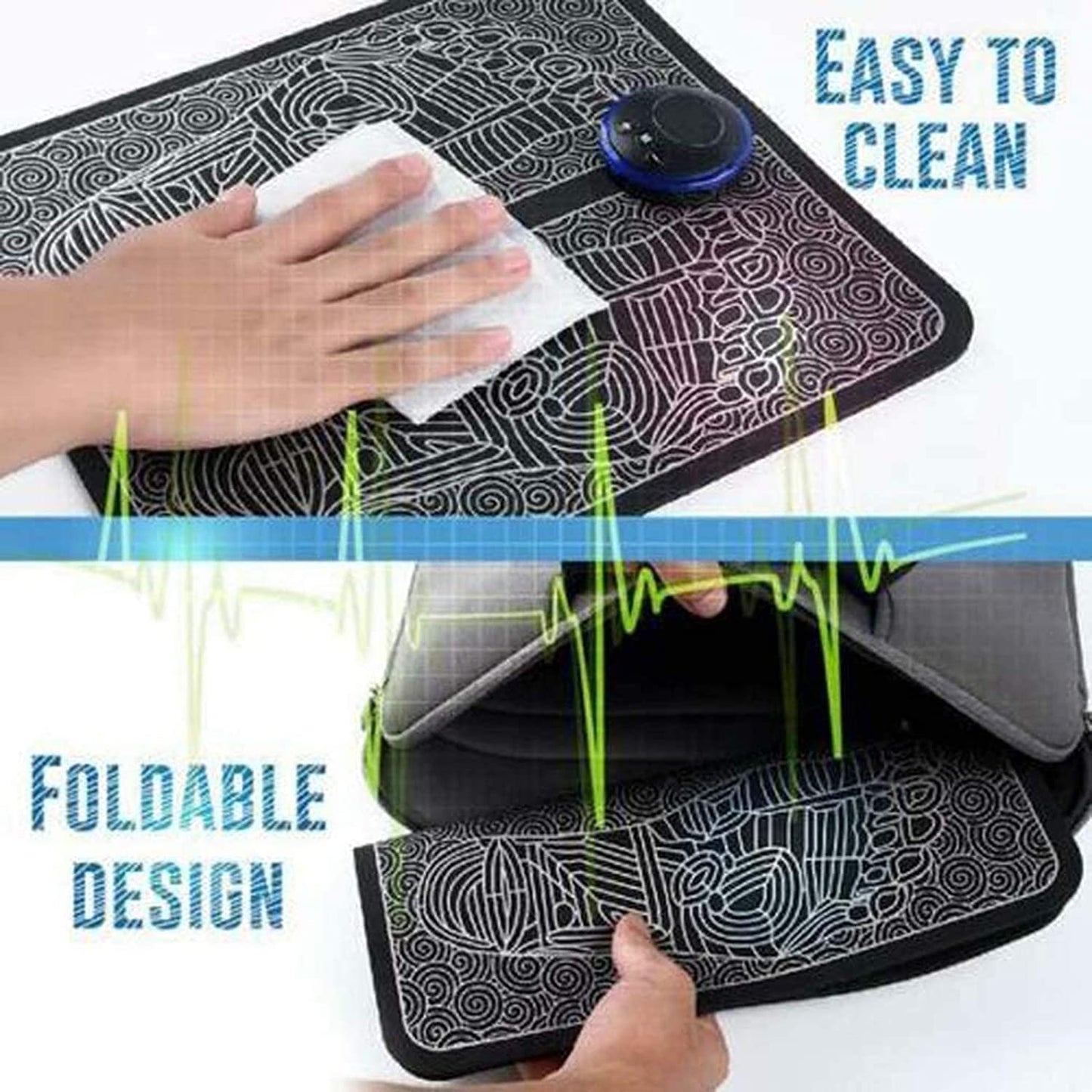 Foot Massager Pad | Portable Muscle Stimulator Mat