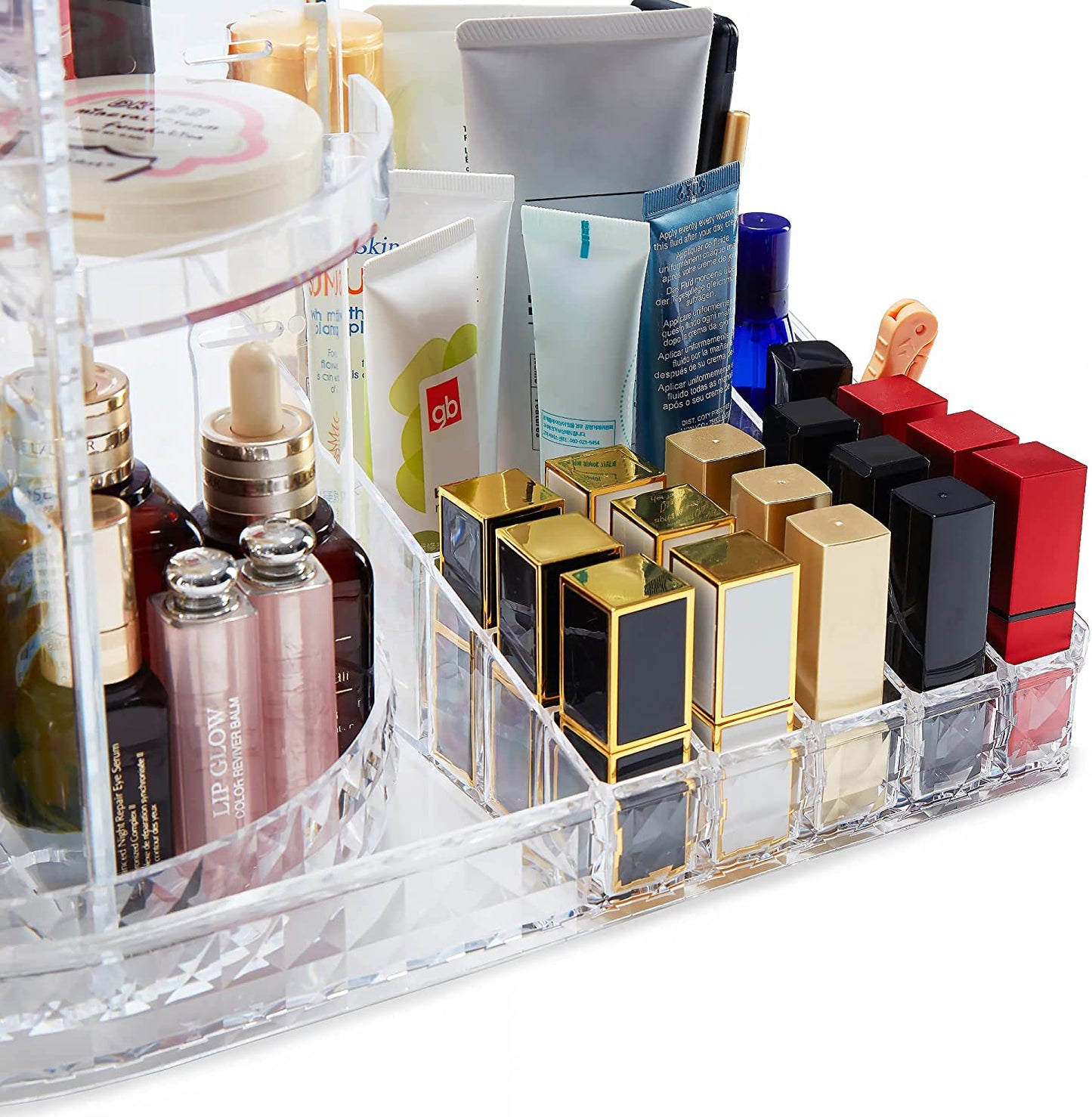 360° Rotating Multi-Function Cosmetic Organizer UAE | Buy Makeup Storage Online Dubai