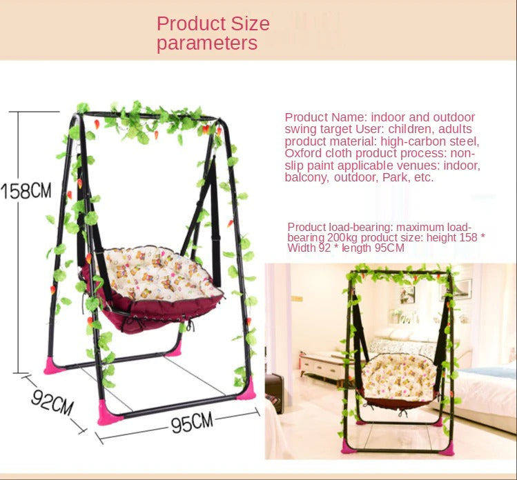 Baby cradle & Adult Rocking chair 2 in 1