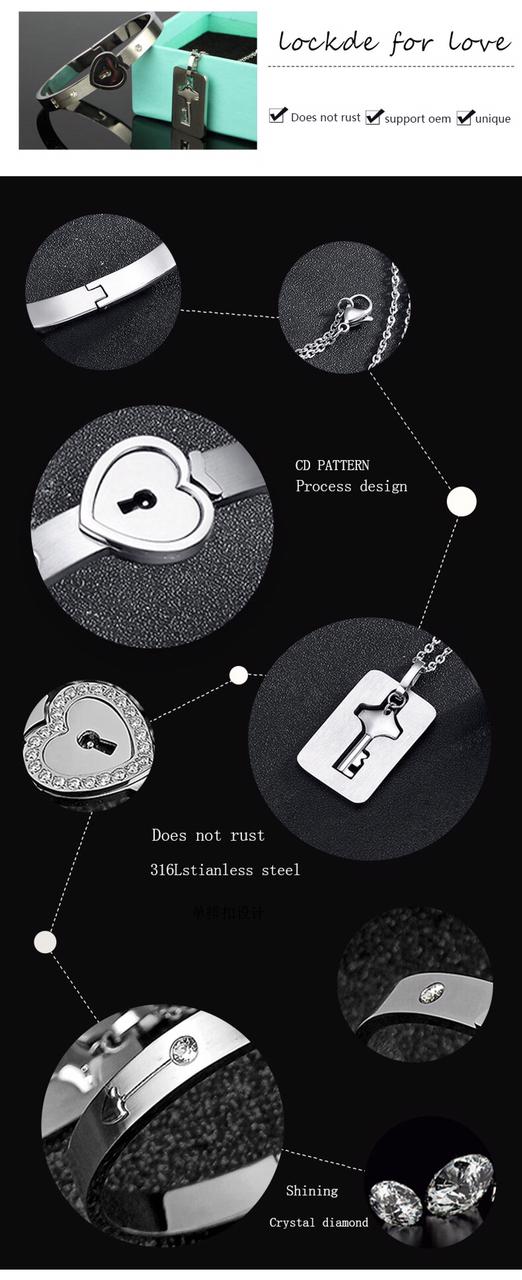 Couple Jewelry Stainless Steel Bracelet