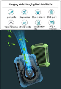 Cooling Fan & USB Necklace Fan for Travel