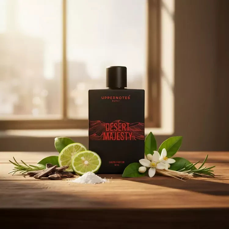 Desert Majesty 100ML Eau De Parfum for Men | Long-Lasting Luxury Arabic Fragrance in UAE
