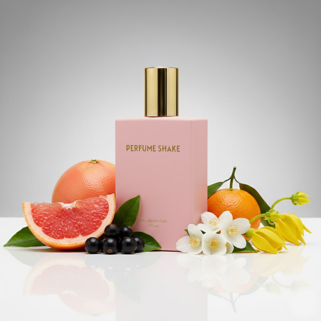 Pink Perfume Shake 438,  bright floral scent with jasmine Fragrance For Women in UAE.