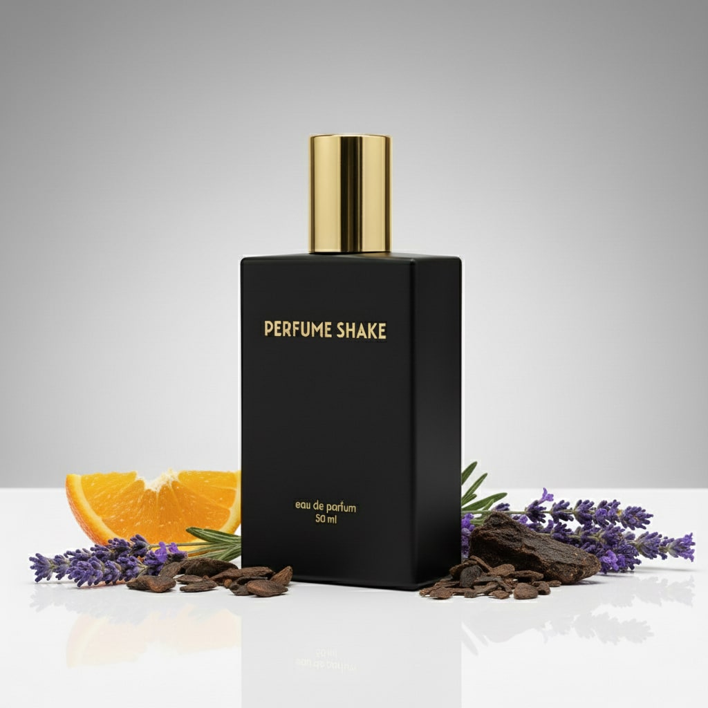 Black Perfume  Shake 418 with warm amber, vanilla and sweet floral notes for women in UAE