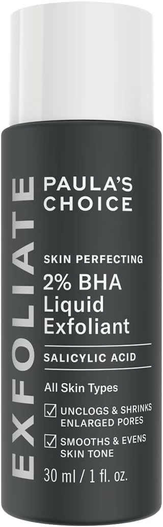 Paula's Choice 2% BHA Liquid Exfoliant Salicylic Acid for Oily Skin - Fights Blackheads, Minimizes Pores, Face Peel - 30ml | UAE Online