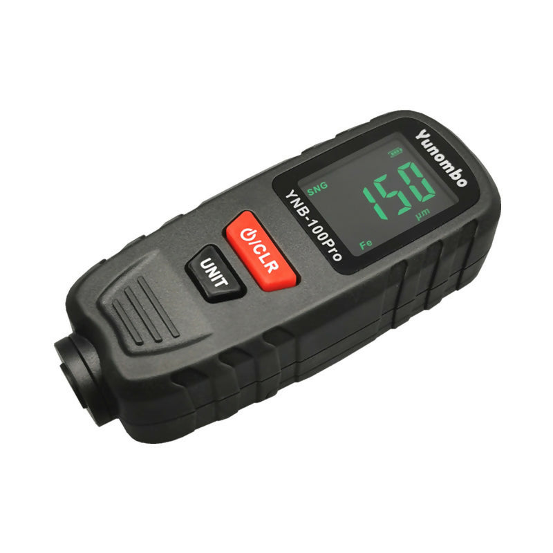 Yunombo 2023 New Release YNB-100Pro Fe NFe Fe+Zn Mini Film Thickness Meter Coating Thickness Gauge Car Paint Thickness Tester