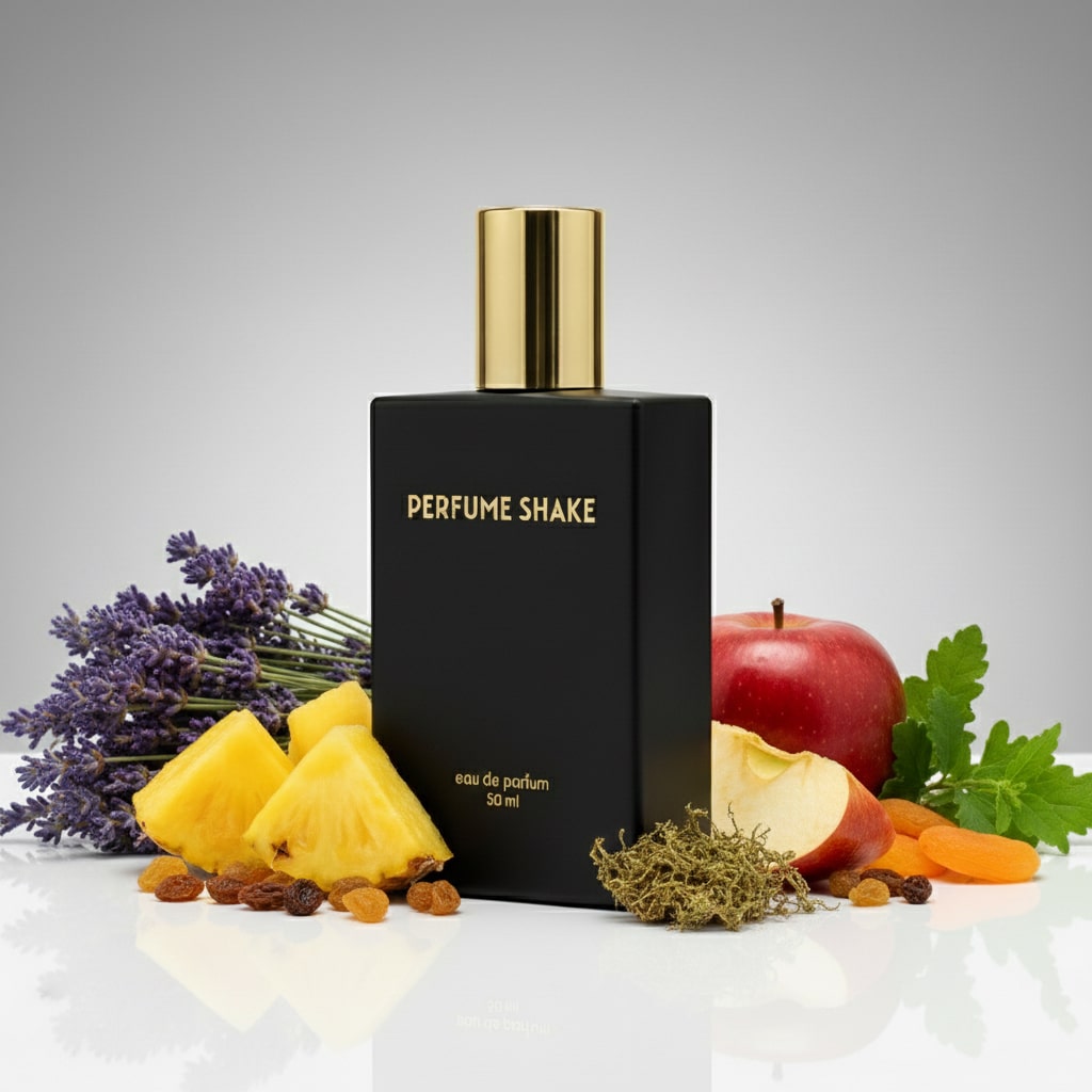 Black Perfume Shake 417 with fresh citrus, aromatic and woody notes for men in UAE