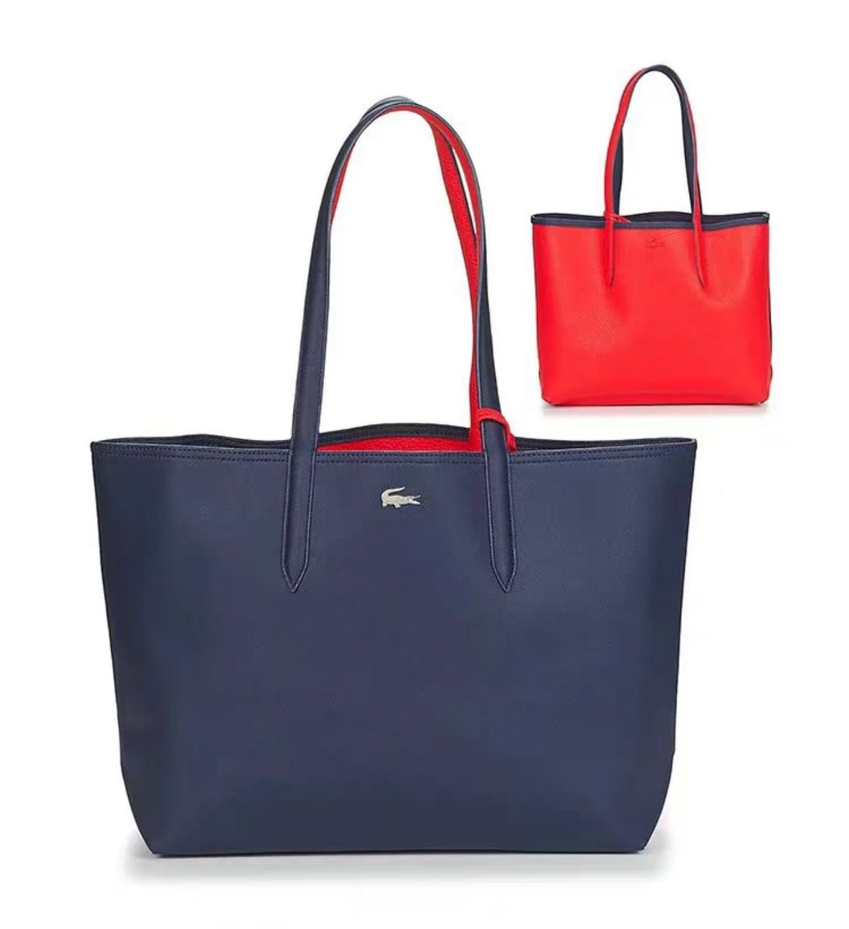 Anna reversible Tote Bag With Pouch