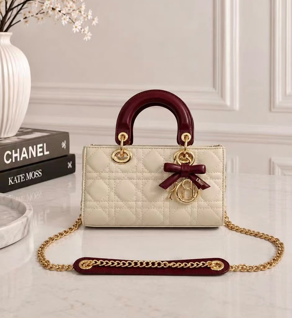 Lady D-Joy Lambskin Bag
