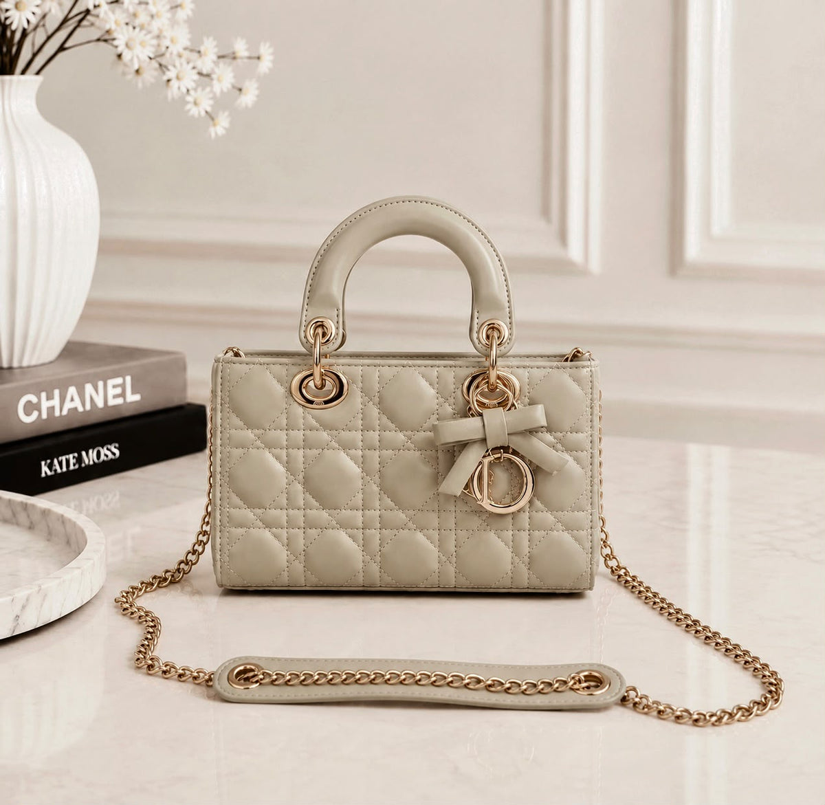Lady D-Joy Lambskin Bag