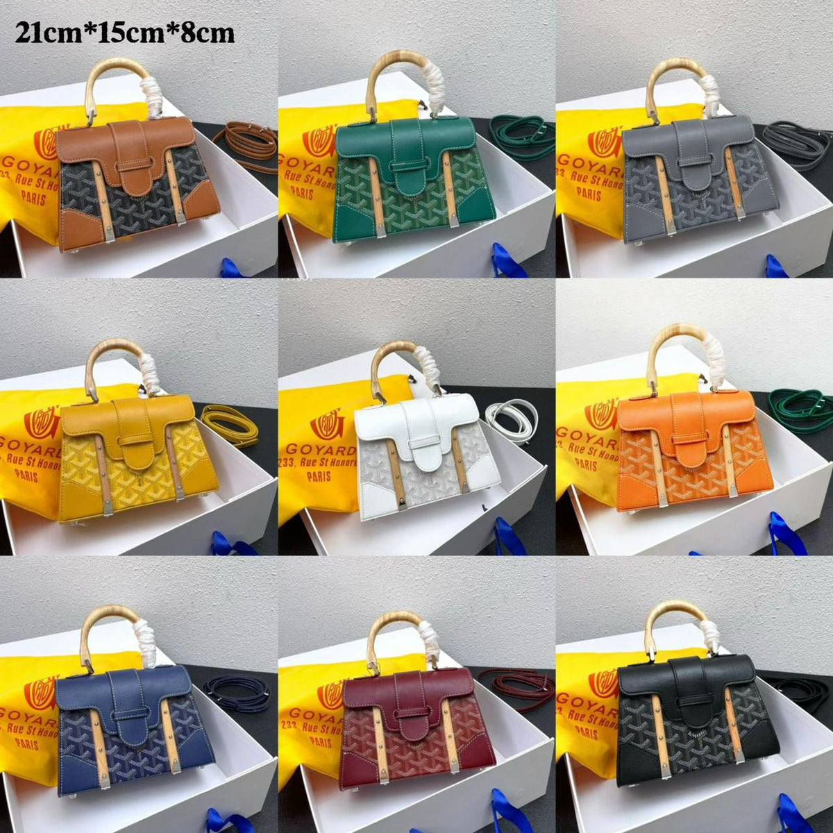 𝐆𝐘𝐑𝐃 Souple Saigon Mini Bag 21cm