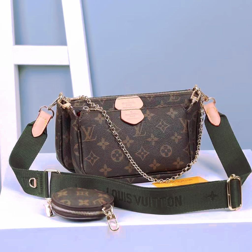 𝐋𝐕 Multi Pochette Accessories Cross-Body Bag