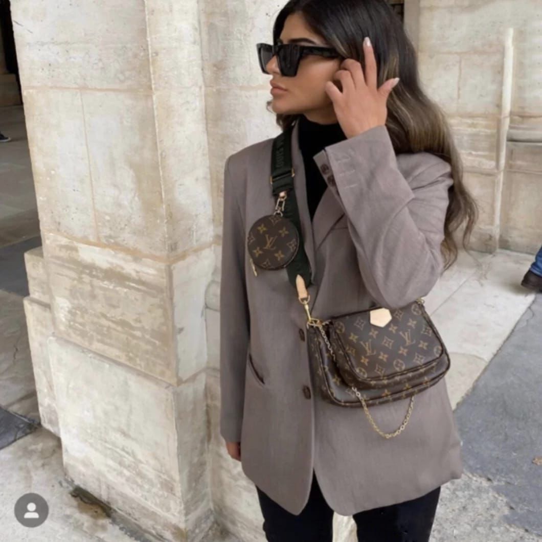 𝐋𝐕 Multi Pochette Accessories Cross-Body Bag