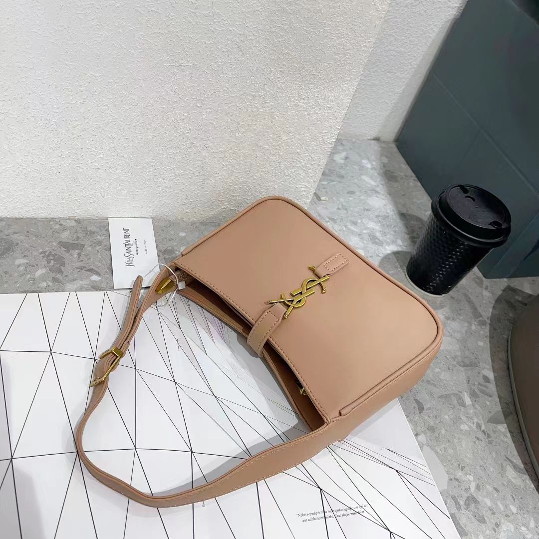 Mini Le5a7 Leather Shoulder Bag (25*7*14cm) - Saadstore