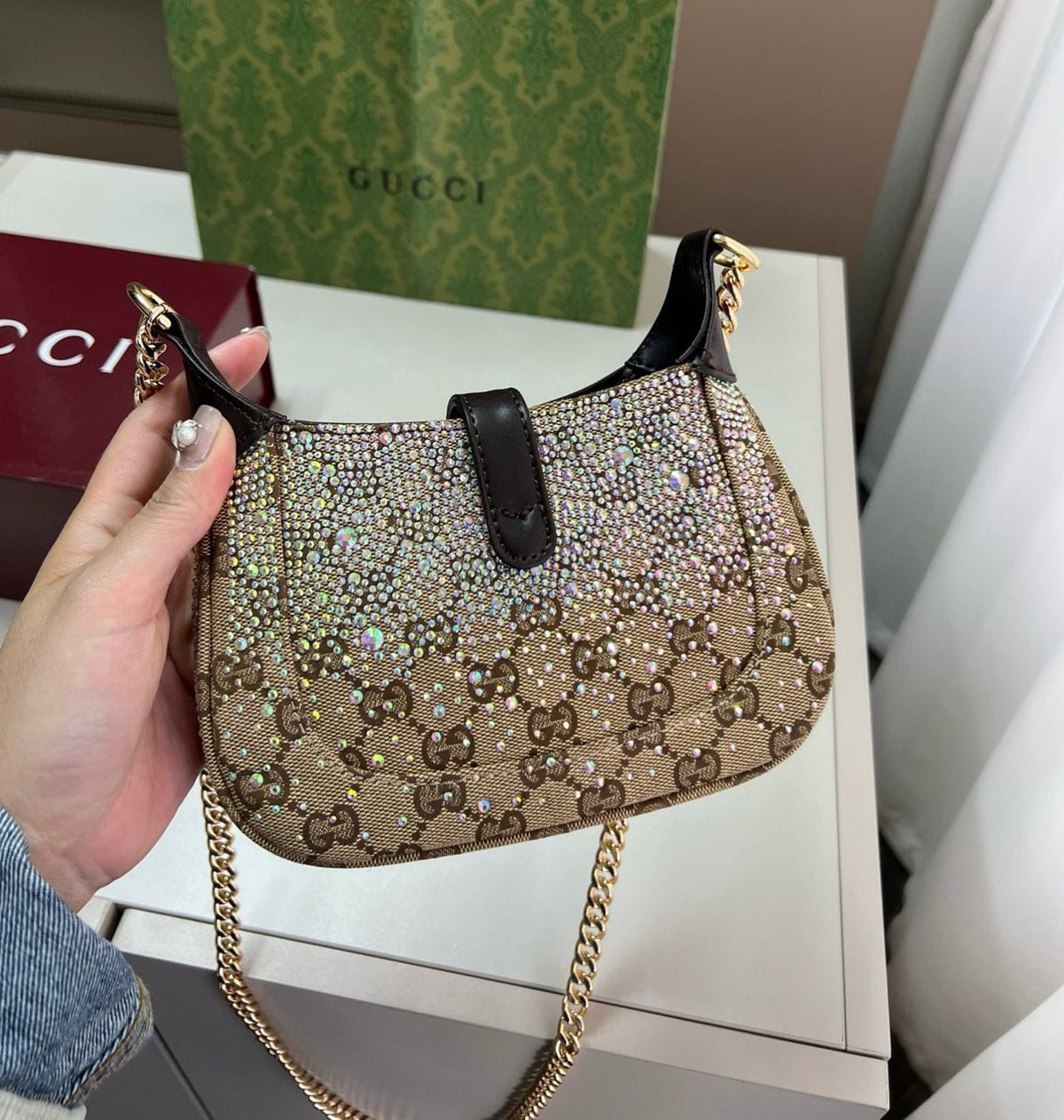 Jackie Notte Mini Bag By Gucci - Saadstore