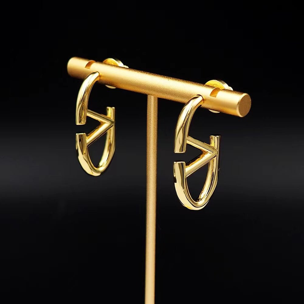 Garavani VLOGO Signature Bold Edition Earrings - Saadstore