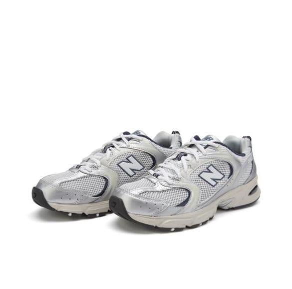New Balance Ivory Mesh Low - top Running Sneakers - Saadstore