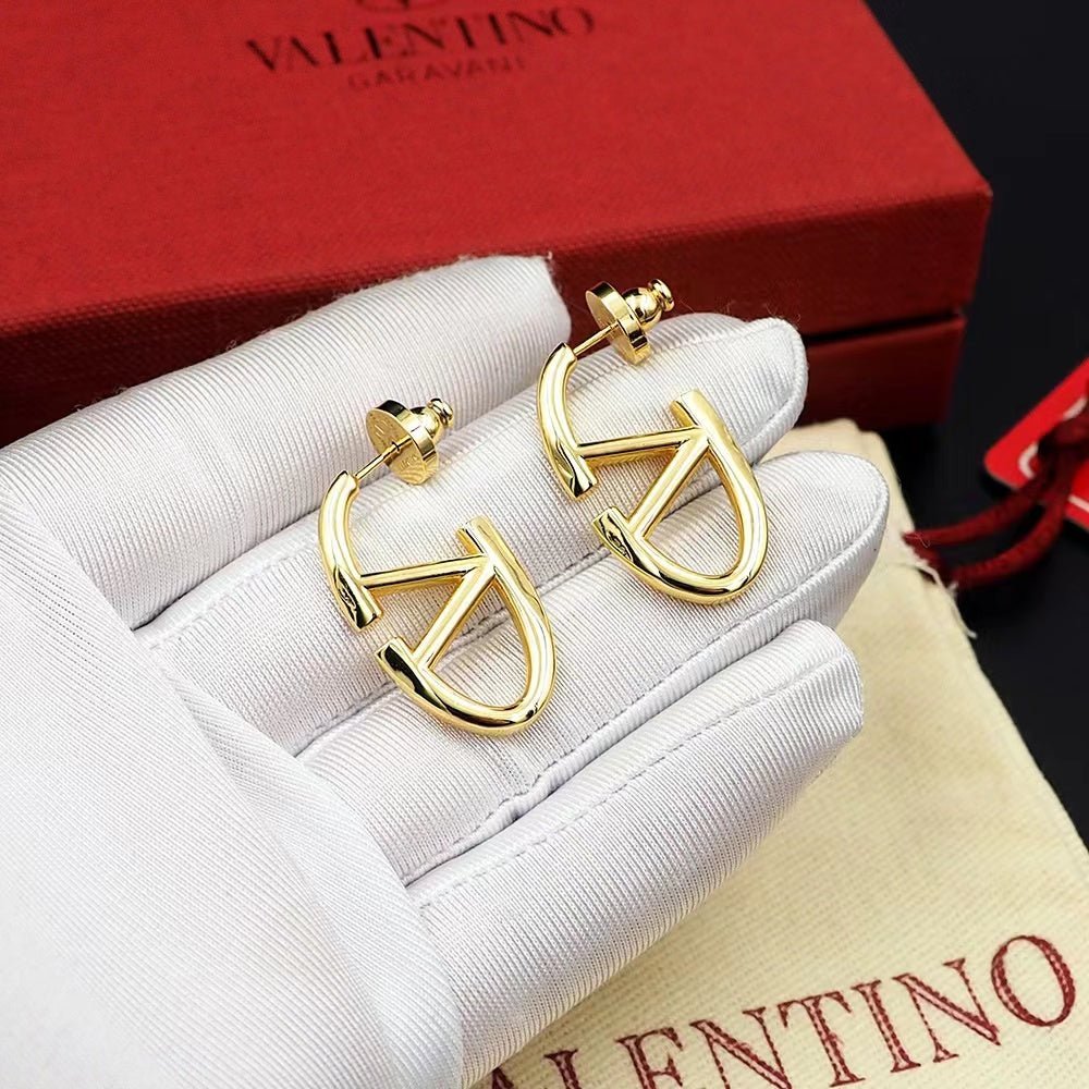 Garavani VLOGO Signature Bold Edition Earrings - Saadstore