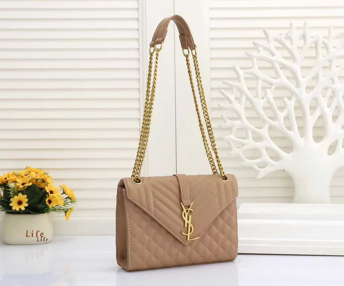 SNT LARNT Ladies Chain hand bag in Leather - Saadstore