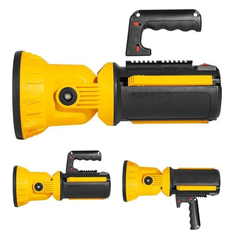 Multifunctional Searchlight, Powerful LED Chip, Adjustable Brightness, and Versatile Light Modes for Exceptional Visibility - Saadstore