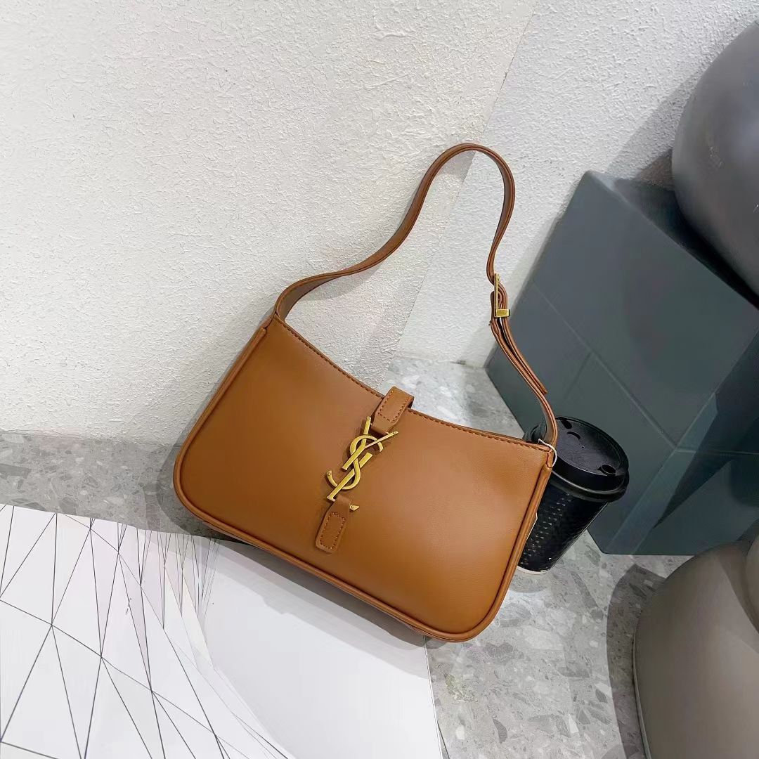 Mini Le5a7 Leather Shoulder Bag (25*7*14cm) - Saadstore