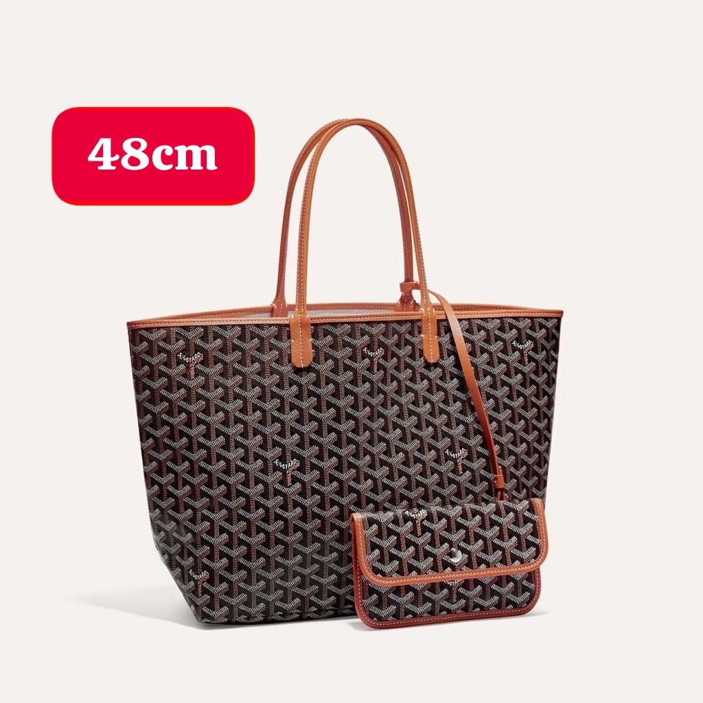 𝐆 Coated Canvas Tote bag - Saadstore