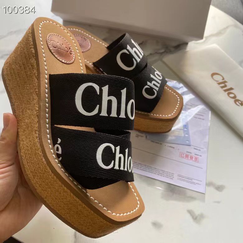 𝐂𝐇𝐋 Woody Wedge Heeled For Women - Saadstore