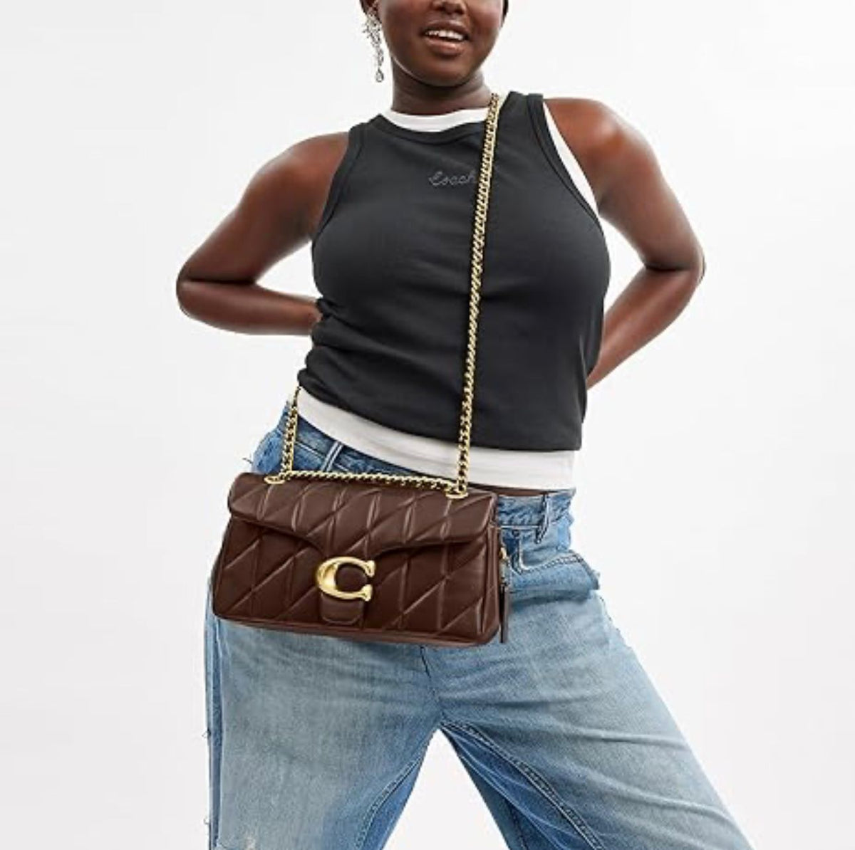 Coach Tabby 26 Quilted Leather Bag - Saadstore