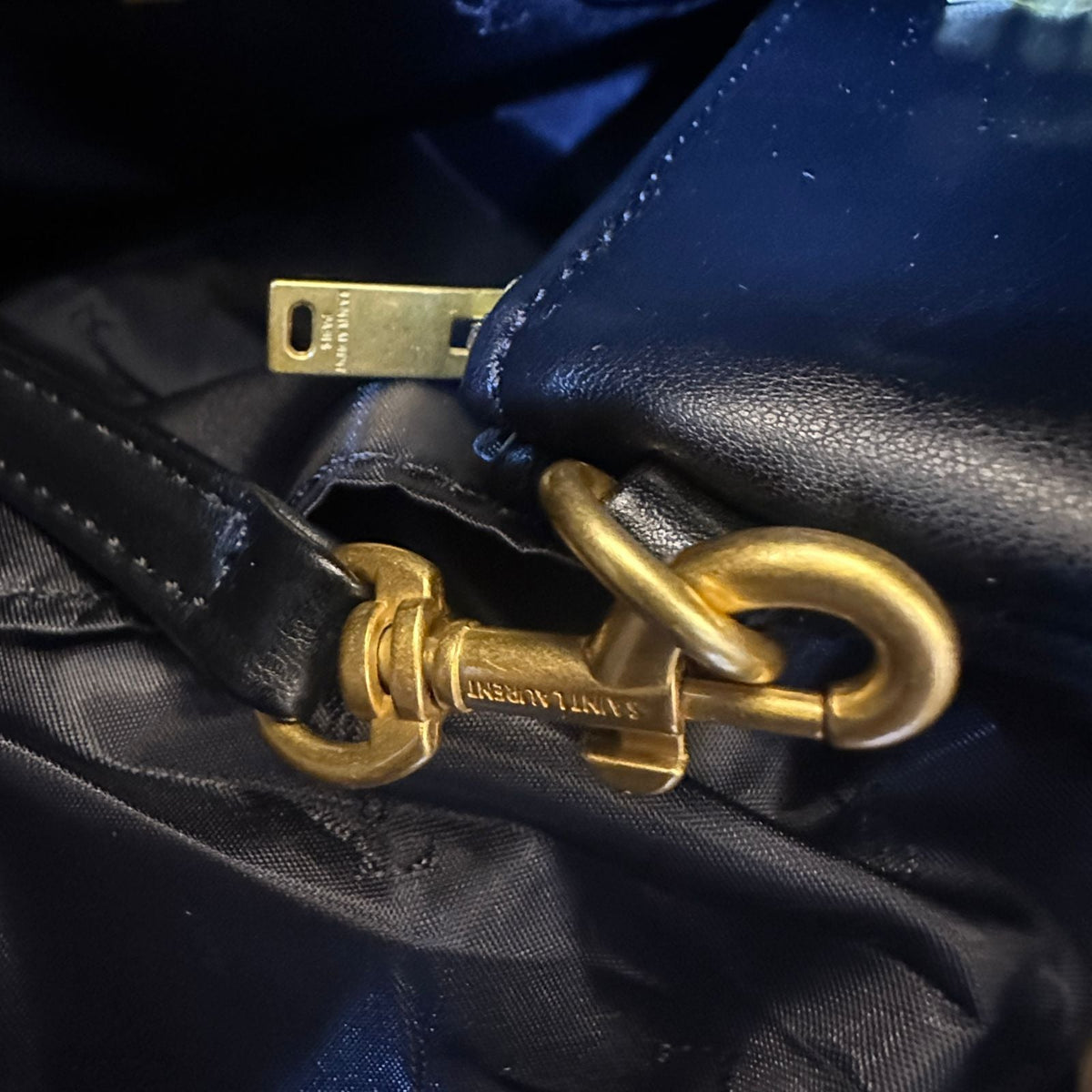Y Tote Bag In Calf Leather By YSL - Saadstore