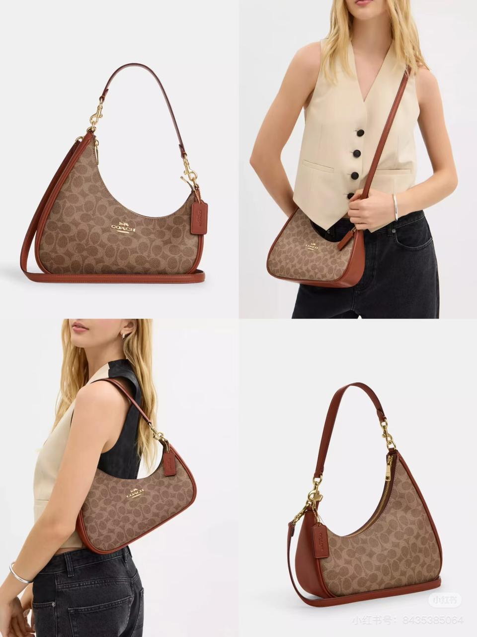 Kelly Bag By Coach 27cm - Saadstore