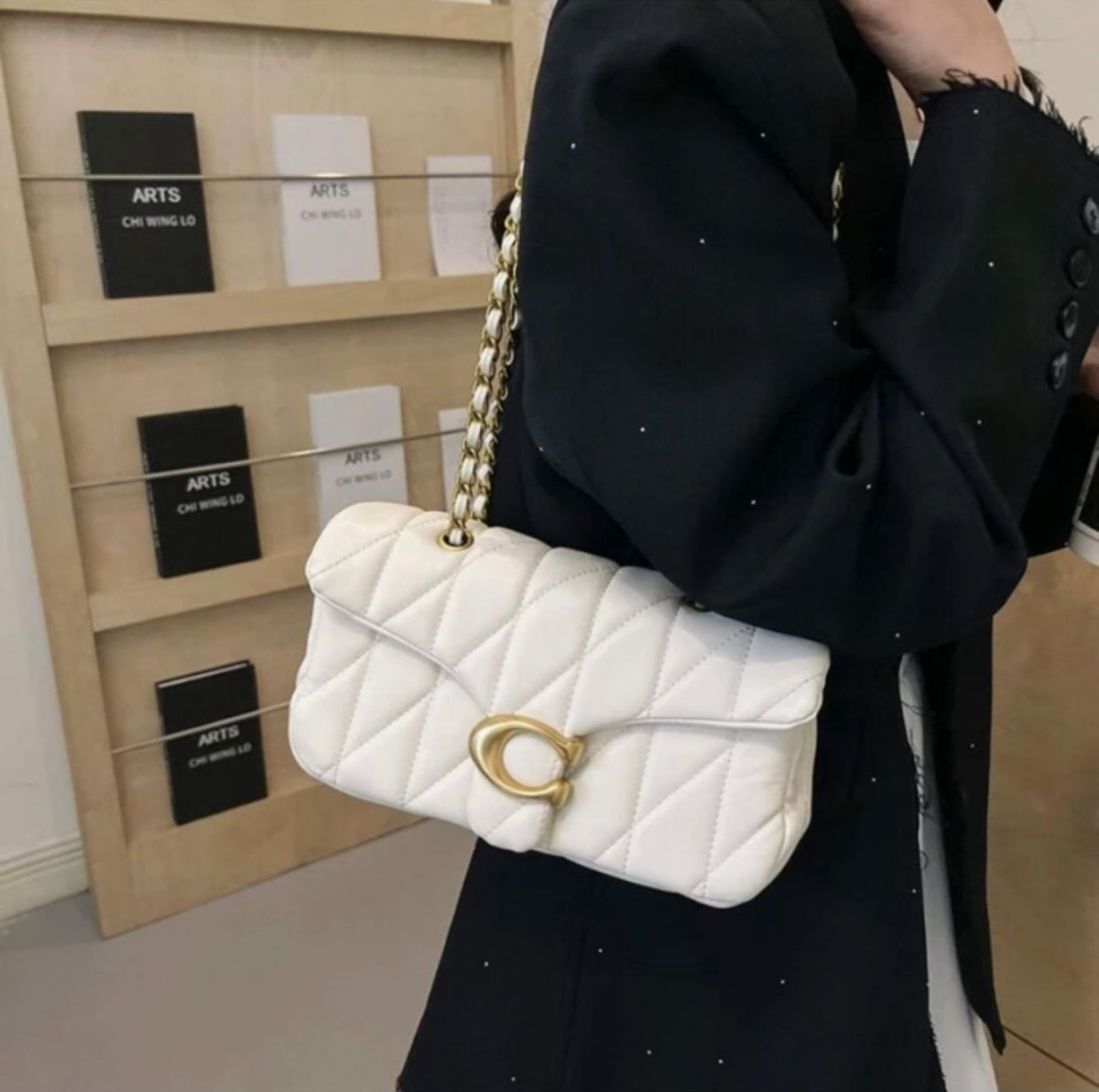 Coach Tabby 26 Quilted Leather Bag - Saadstore
