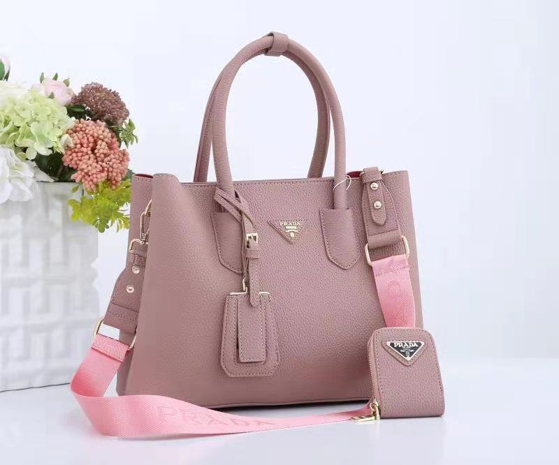 𝐏𝐫𝐝𝐚 Saffiano Cuir Leather Tote Bag - Saadstore
