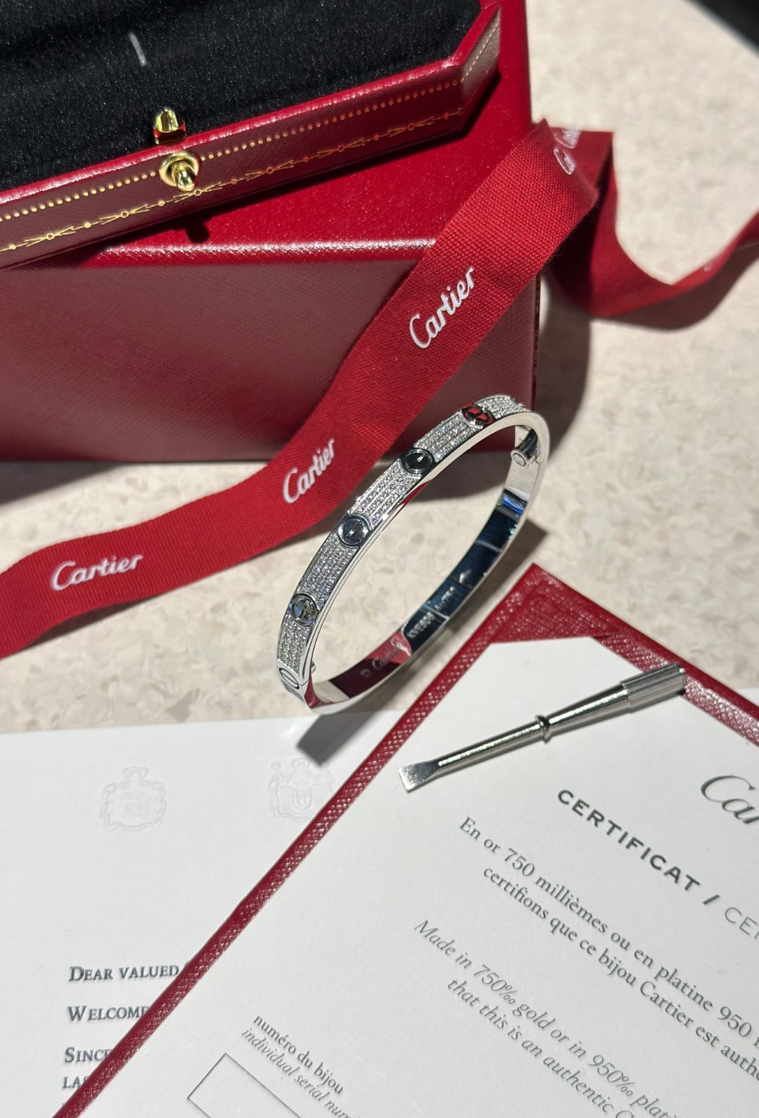 Love Bangle Bracelet By Cartier - Saadstore